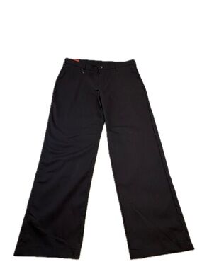 Red Kap Black 100% Cotton Work Pants Heavy Duty Uniform Cargo Trousers 42x32